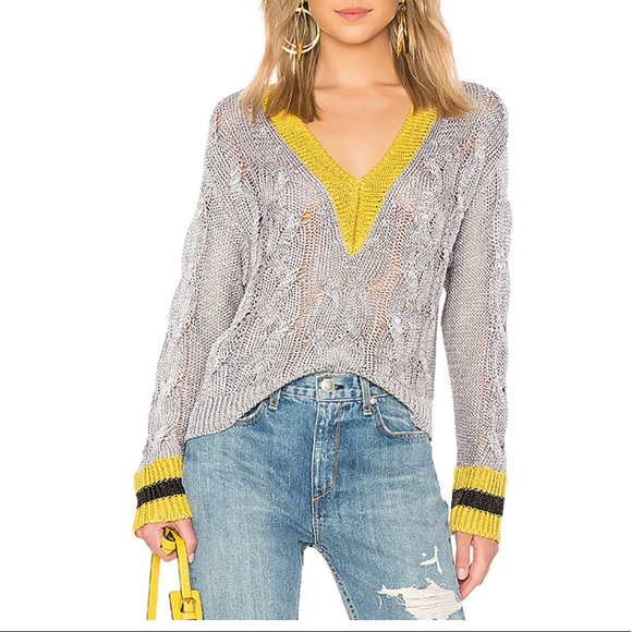 rag and bone metallic sweater